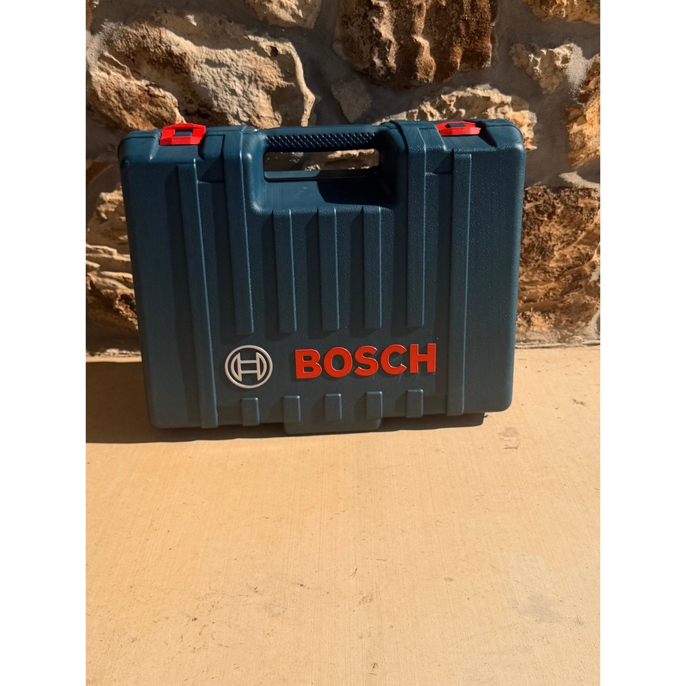 Bosch Blue Plastic Hard Shell Power Tool Carrying Case with Red Latches 19x15x6